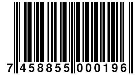 7 458855 000196