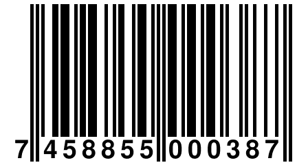 7 458855 000387