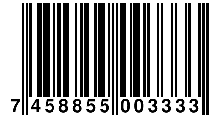 7 458855 003333