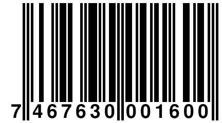 7 467630 001600