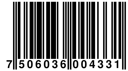 7 506036 004331