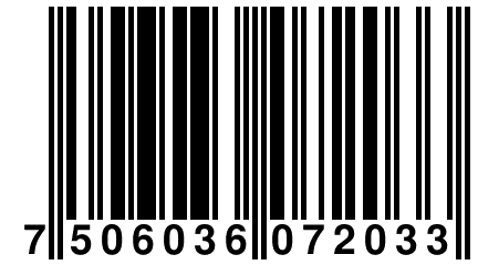 7 506036 072033