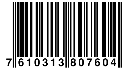 7 610313 807604