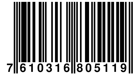 7 610316 805119