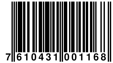 7 610431 001168