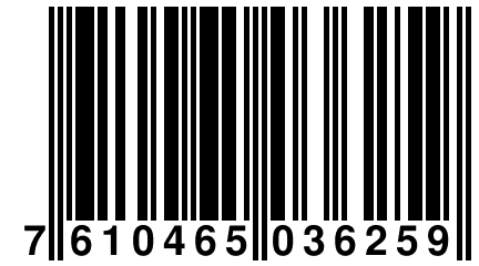 7 610465 036259