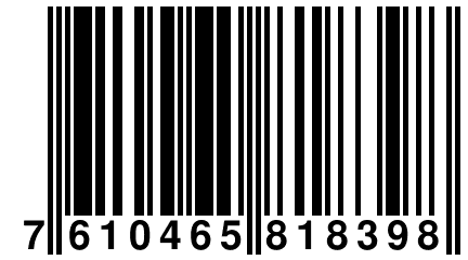 7 610465 818398