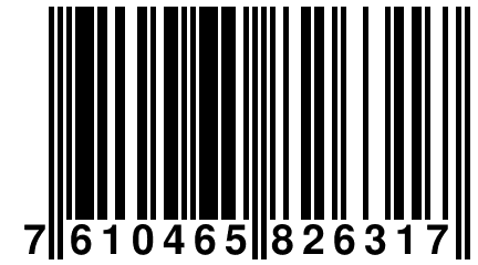 7 610465 826317