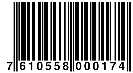 7 610558 000174