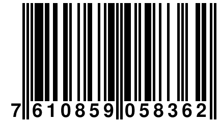 7 610859 058362