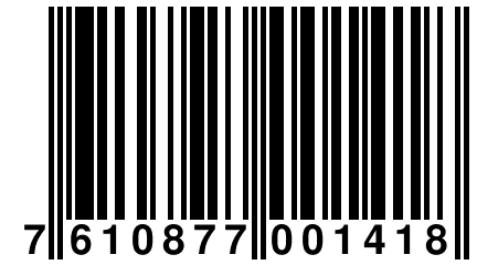 7 610877 001418