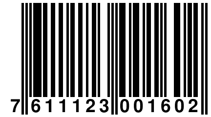 7 611123 001602