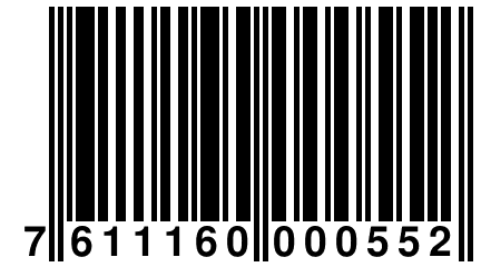 7 611160 000552