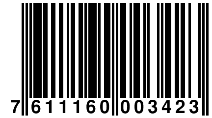 7 611160 003423