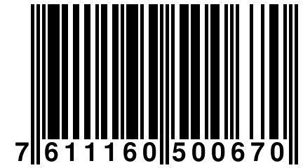 7 611160 500670