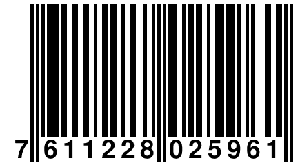 7 611228 025961