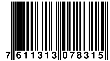 7 611313 078315