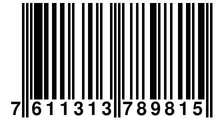 7 611313 789815