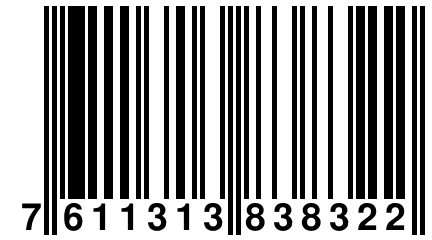 7 611313 838322