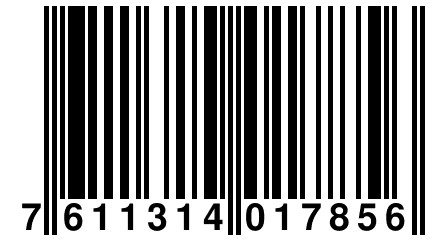 7 611314 017856