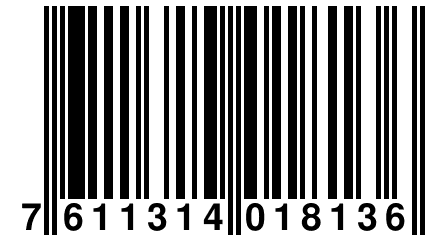 7 611314 018136