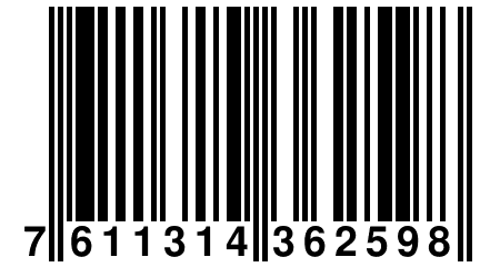 7 611314 362598