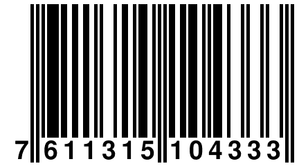 7 611315 104333