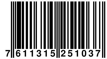 7 611315 251037