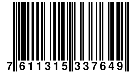 7 611315 337649