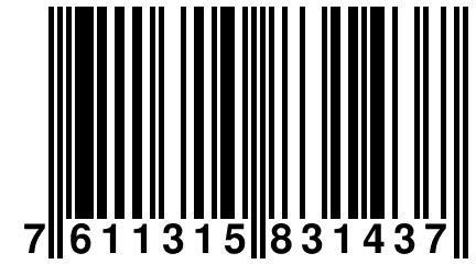 7 611315 831437