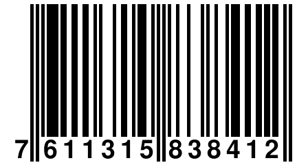 7 611315 838412