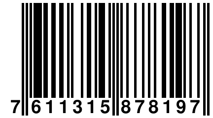 7 611315 878197