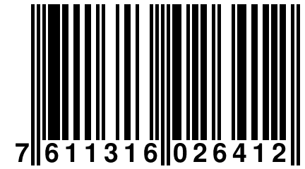 7 611316 026412