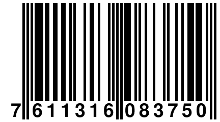 7 611316 083750