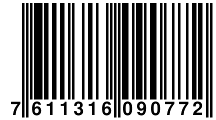 7 611316 090772