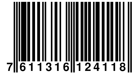 7 611316 124118