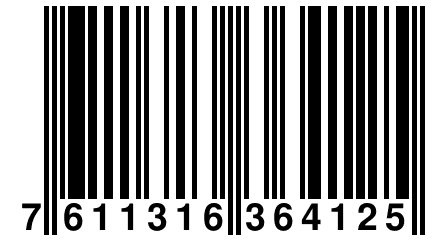 7 611316 364125