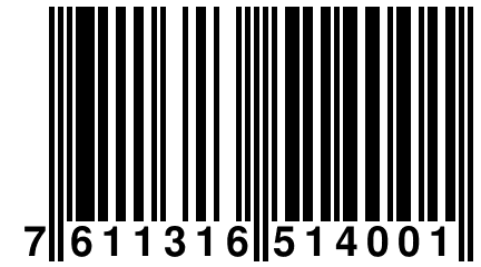 7 611316 514001