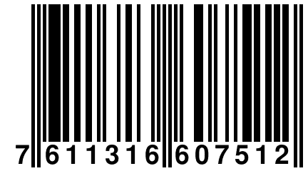 7 611316 607512