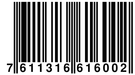 7 611316 616002