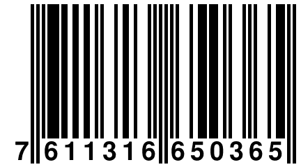 7 611316 650365