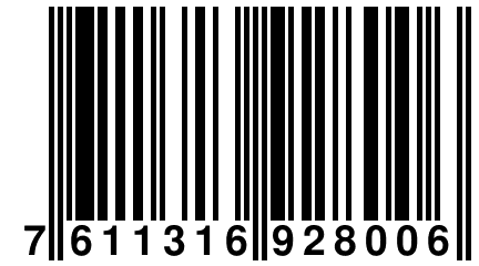 7 611316 928006