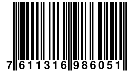 7 611316 986051