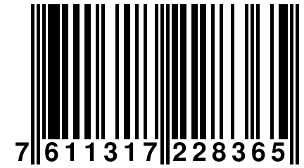 7 611317 228365