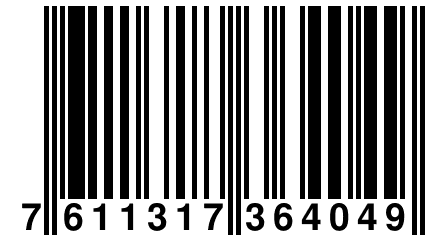 7 611317 364049