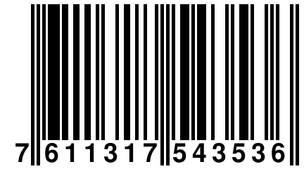 7 611317 543536