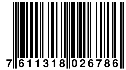 7 611318 026786