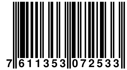 7 611353 072533