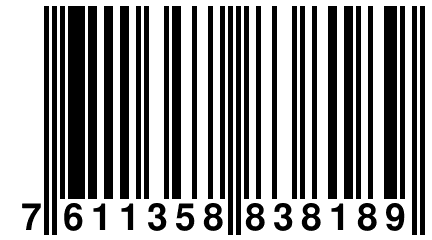 7 611358 838189