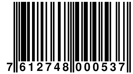 7 612748 000537